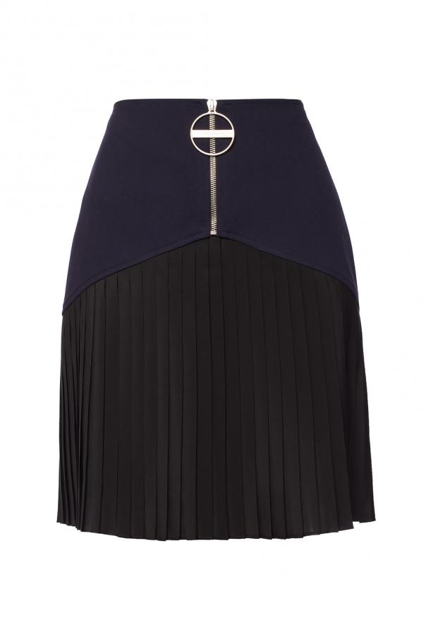 Givenchy blue pleated clearance skirt